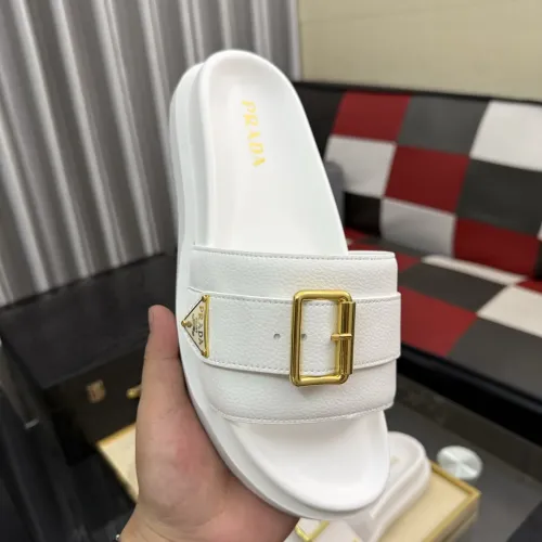 Replica Prada Slippers For Men #1455258 $60.00 USD for Wholesale