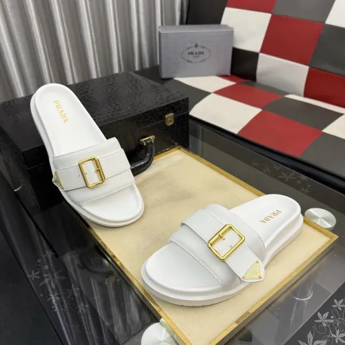 Replica Prada Slippers For Men #1455258 $60.00 USD for Wholesale