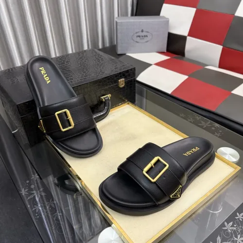 Replica Prada Slippers For Men #1455259 $60.00 USD for Wholesale