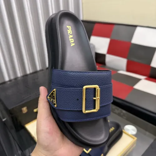 Replica Prada Slippers For Men #1455260 $60.00 USD for Wholesale