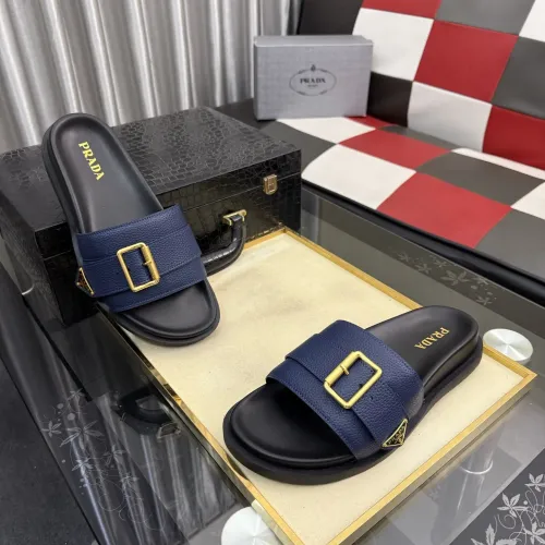 Replica Prada Slippers For Men #1455260 $60.00 USD for Wholesale