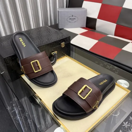 Replica Prada Slippers For Men #1455261 $60.00 USD for Wholesale