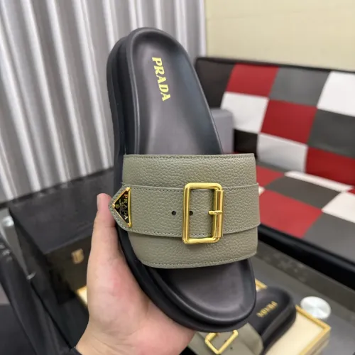 Replica Prada Slippers For Men #1455262 $60.00 USD for Wholesale
