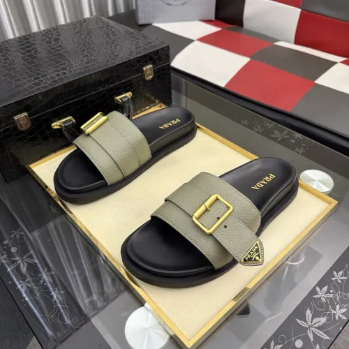 Replica Prada Slippers For Men #1455262 $60.00 USD for Wholesale
