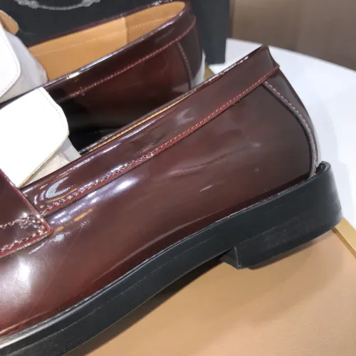 Replica Prada Leather Shoes For Men #1455284 $92.00 USD for Wholesale