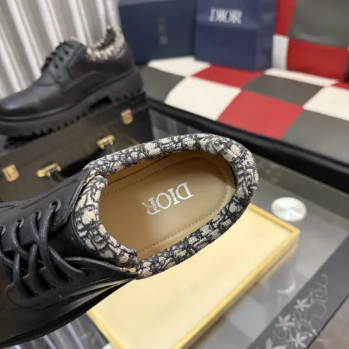 Replica Christian Dior Leather Shoes For Men #1455392 $102.00 USD for Wholesale