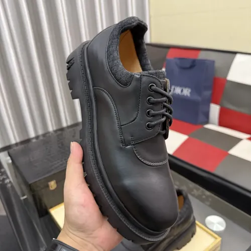 Replica Christian Dior Leather Shoes For Men #1455393 $102.00 USD for Wholesale