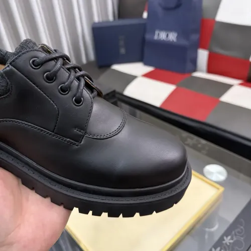 Replica Christian Dior Leather Shoes For Men #1455393 $102.00 USD for Wholesale