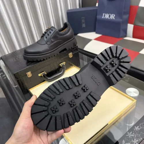 Replica Christian Dior Leather Shoes For Men #1455393 $102.00 USD for Wholesale