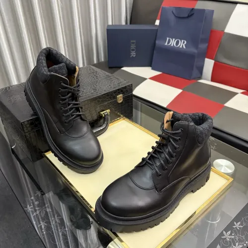 Replica Christian Dior Boots For Men #1455395 $102.00 USD for Wholesale