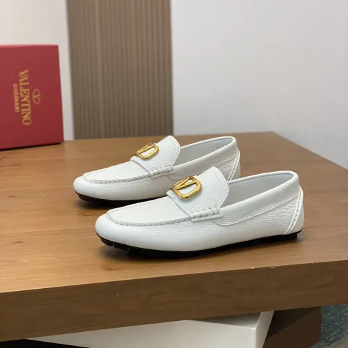 Replica Valentino Leather Shoes For Men #1455467 $115.00 USD for Wholesale