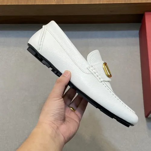 Replica Valentino Leather Shoes For Men #1455467 $115.00 USD for Wholesale