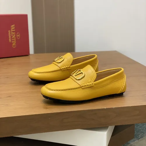 Replica Valentino Leather Shoes For Men #1455468 $115.00 USD for Wholesale