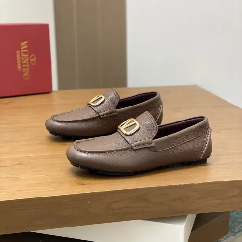 Replica Valentino Leather Shoes For Men #1455469 $115.00 USD for Wholesale
