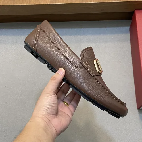 Replica Valentino Leather Shoes For Men #1455469 $115.00 USD for Wholesale