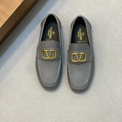 Replica Valentino Leather Shoes For Men #1455470 $115.00 USD for Wholesale