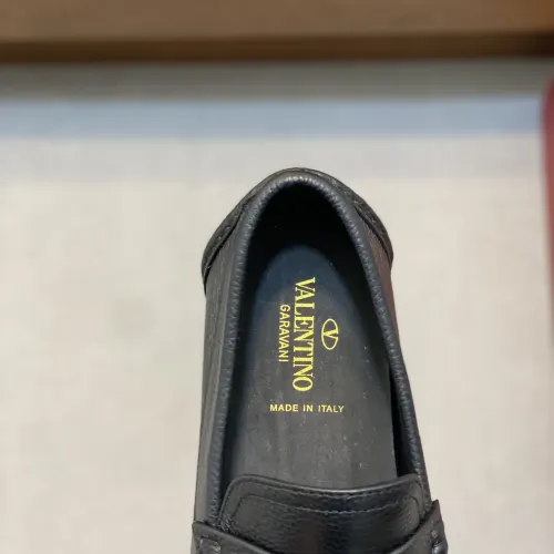 Replica Valentino Leather Shoes For Men #1455472 $115.00 USD for Wholesale