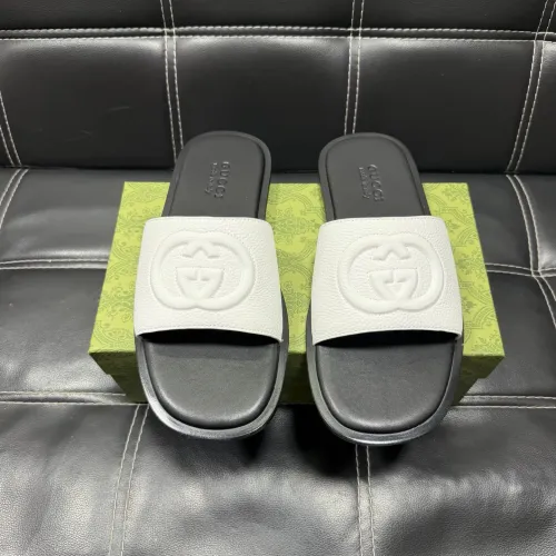 Replica Gucci Slippers For Men #1455504 $52.00 USD for Wholesale