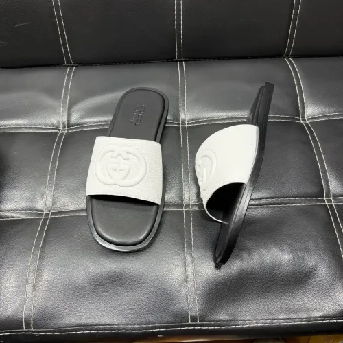 Replica Gucci Slippers For Men #1455504 $52.00 USD for Wholesale