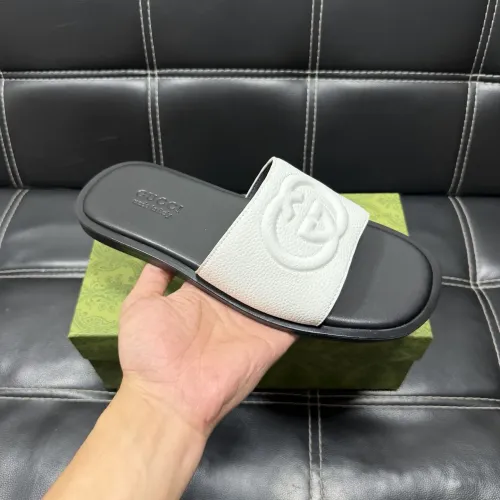 Replica Gucci Slippers For Men #1455504 $52.00 USD for Wholesale
