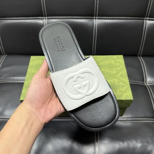 Replica Gucci Slippers For Men #1455504 $52.00 USD for Wholesale