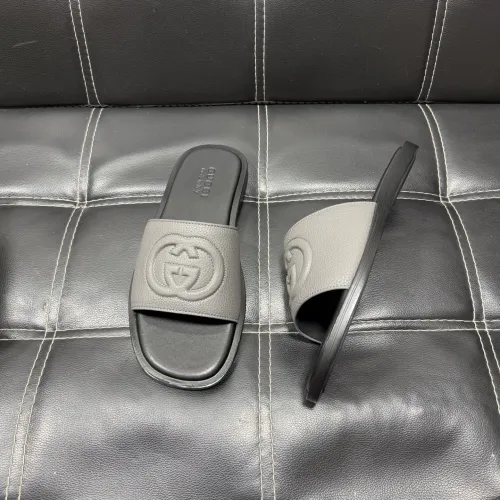 Replica Gucci Slippers For Men #1455505 $52.00 USD for Wholesale