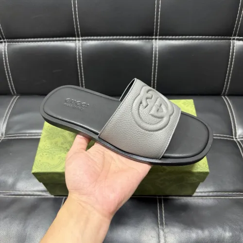 Replica Gucci Slippers For Men #1455505 $52.00 USD for Wholesale