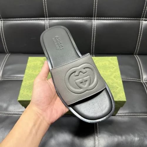 Replica Gucci Slippers For Men #1455505 $52.00 USD for Wholesale