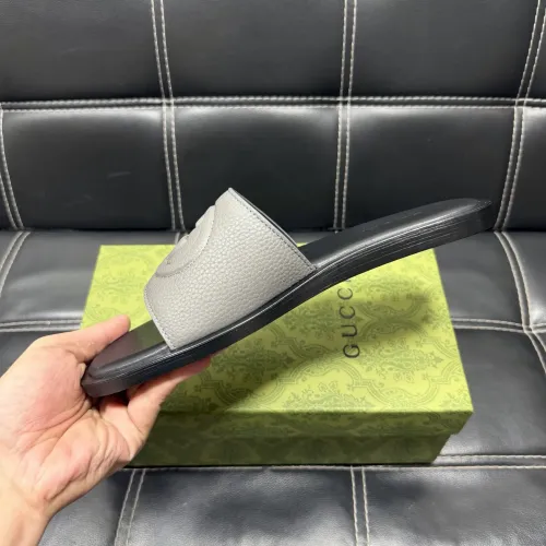 Replica Gucci Slippers For Men #1455505 $52.00 USD for Wholesale