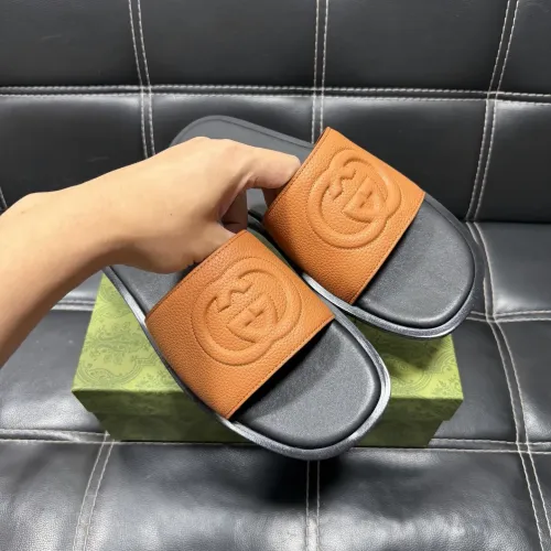 Replica Gucci Slippers For Men #1455506 $52.00 USD for Wholesale