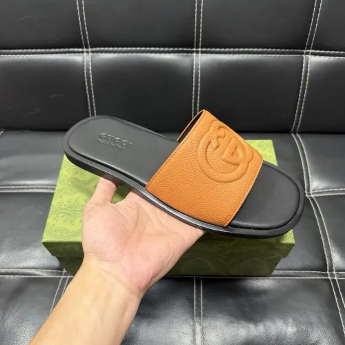 Replica Gucci Slippers For Men #1455506 $52.00 USD for Wholesale