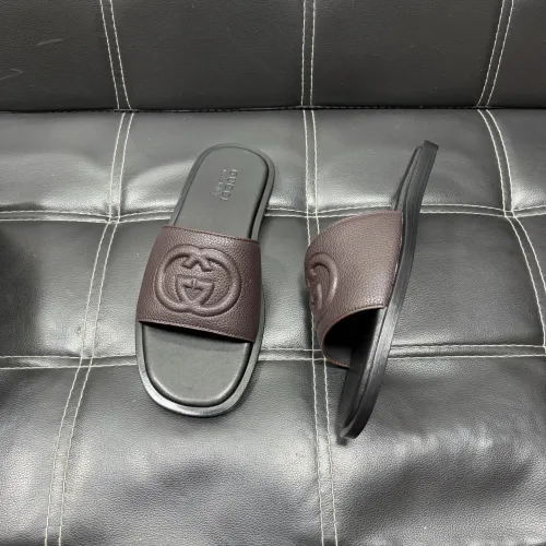 Replica Gucci Slippers For Men #1455507 $52.00 USD for Wholesale