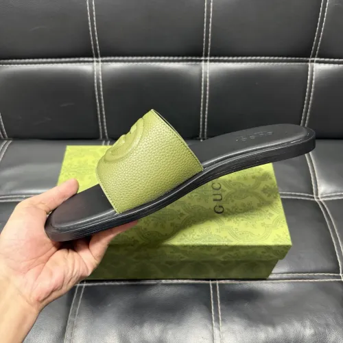 Replica Gucci Slippers For Men #1455508 $52.00 USD for Wholesale