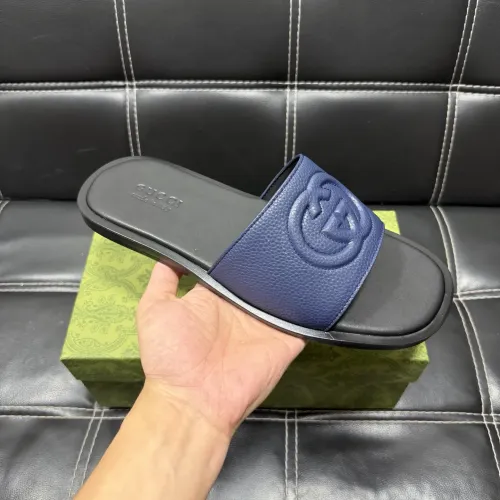 Replica Gucci Slippers For Men #1455509 $52.00 USD for Wholesale