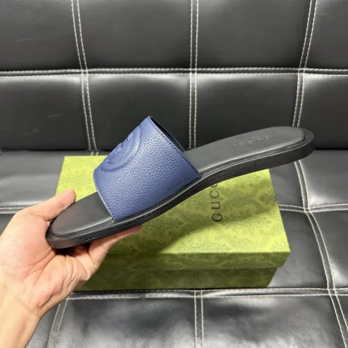 Replica Gucci Slippers For Men #1455509 $52.00 USD for Wholesale