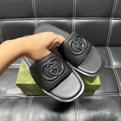 Replica Gucci Slippers For Men #1455510 $52.00 USD for Wholesale