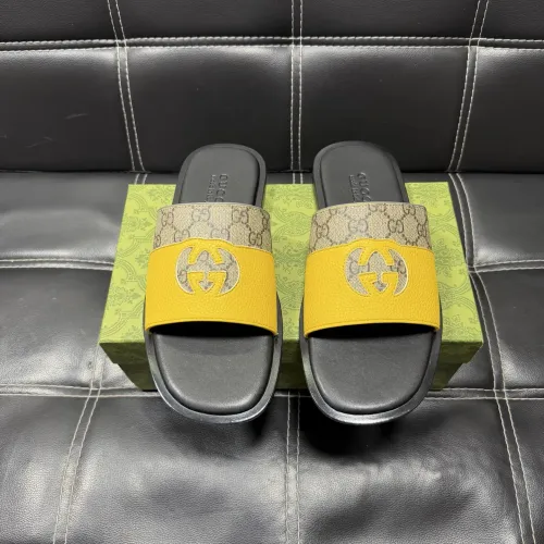 Replica Gucci Slippers For Men #1455511 $52.00 USD for Wholesale