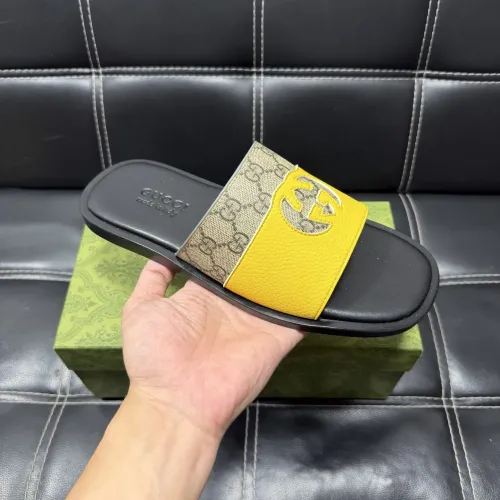 Replica Gucci Slippers For Men #1455511 $52.00 USD for Wholesale