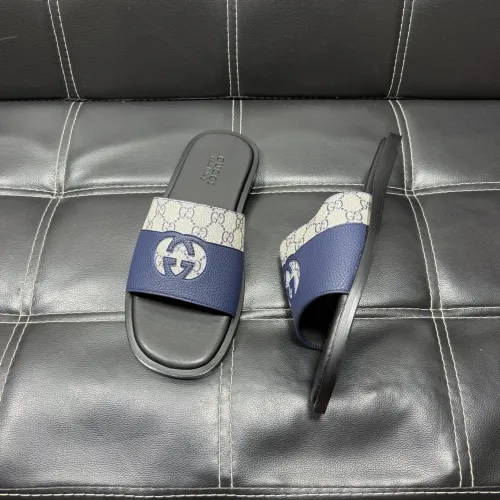Replica Gucci Slippers For Men #1455512 $52.00 USD for Wholesale