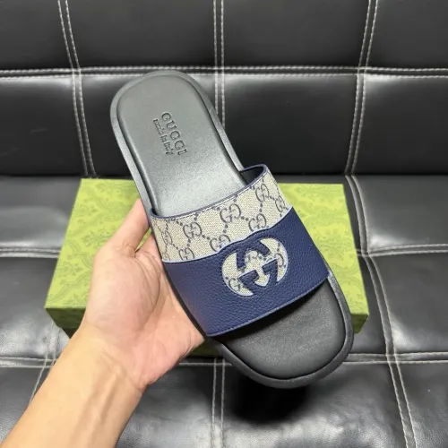 Replica Gucci Slippers For Men #1455512 $52.00 USD for Wholesale