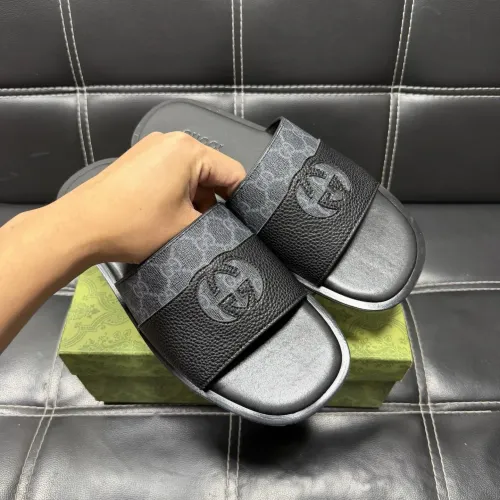 Replica Gucci Slippers For Men #1455513 $52.00 USD for Wholesale