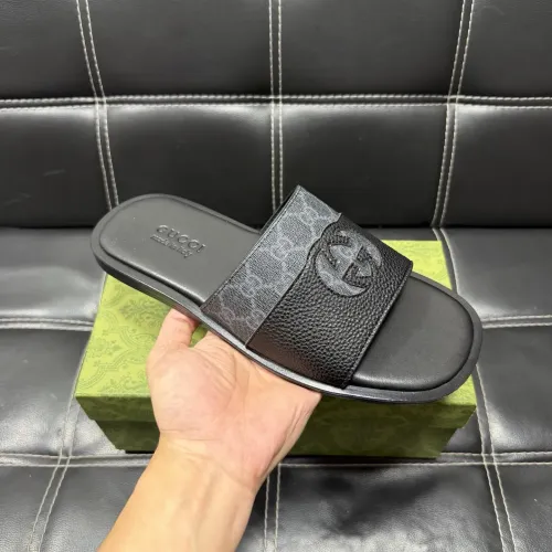 Replica Gucci Slippers For Men #1455513 $52.00 USD for Wholesale