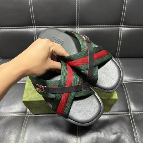 Replica Gucci Slippers For Men #1455514 $52.00 USD for Wholesale