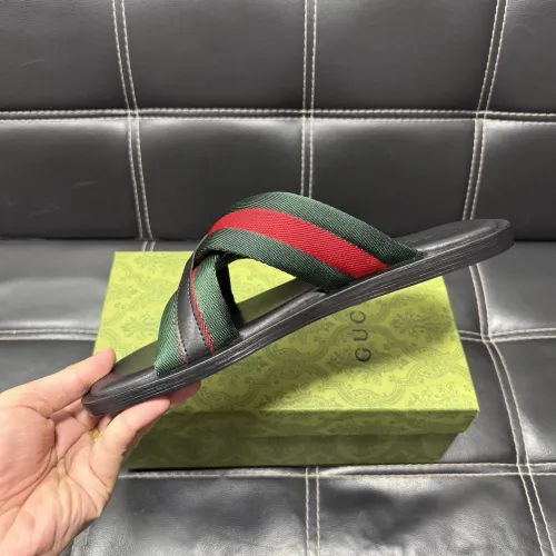Replica Gucci Slippers For Men #1455514 $52.00 USD for Wholesale