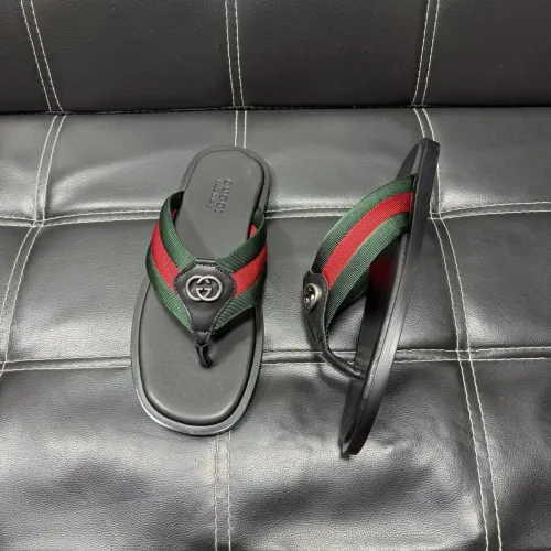 Replica Gucci Slippers For Men #1455515 $52.00 USD for Wholesale