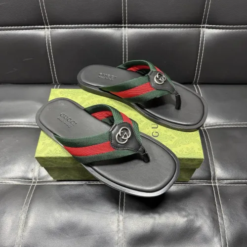 Replica Gucci Slippers For Men #1455515 $52.00 USD for Wholesale
