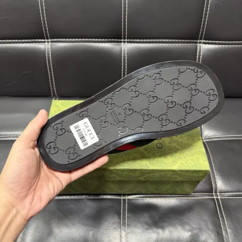 Replica Gucci Slippers For Men #1455515 $52.00 USD for Wholesale