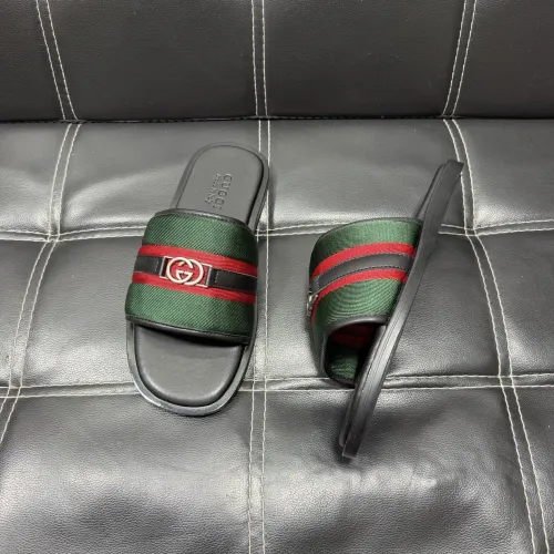 Replica Gucci Slippers For Men #1455516 $52.00 USD for Wholesale