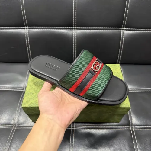 Replica Gucci Slippers For Men #1455516 $52.00 USD for Wholesale