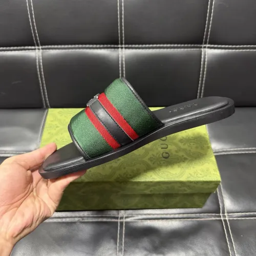 Replica Gucci Slippers For Men #1455516 $52.00 USD for Wholesale